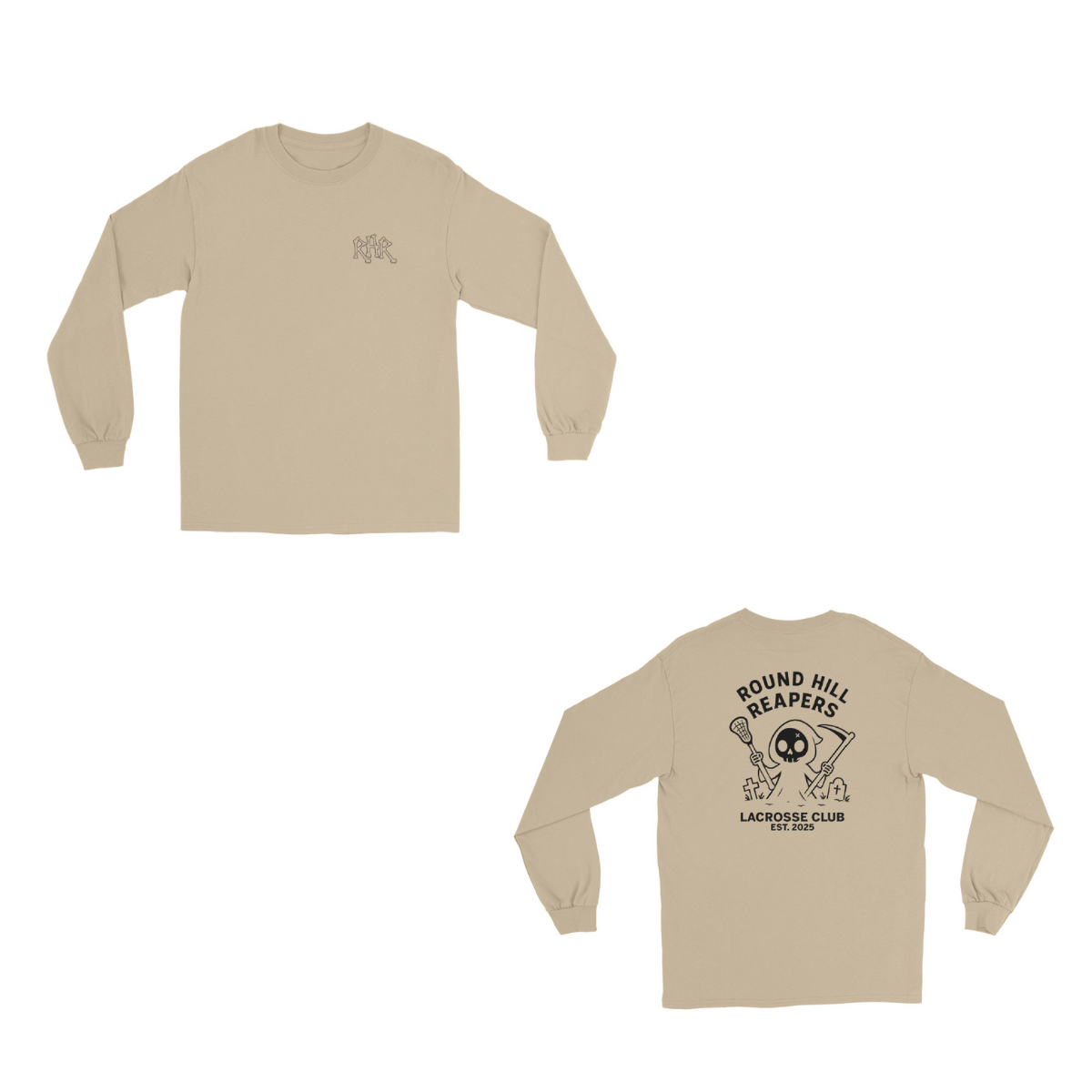 Adult Round Hill Reapers Gildan Long Sleeve Shirt