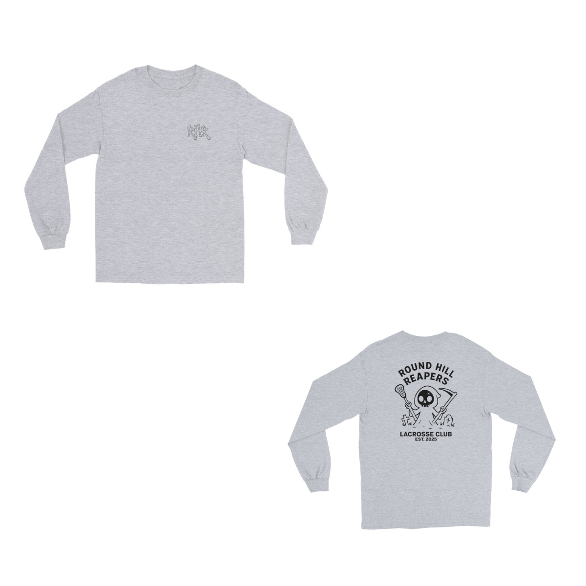 Adult Round Hill Reapers Gildan Long Sleeve Shirt