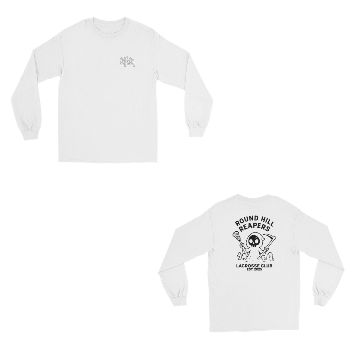 Adult Round Hill Reapers Gildan Long Sleeve Shirt