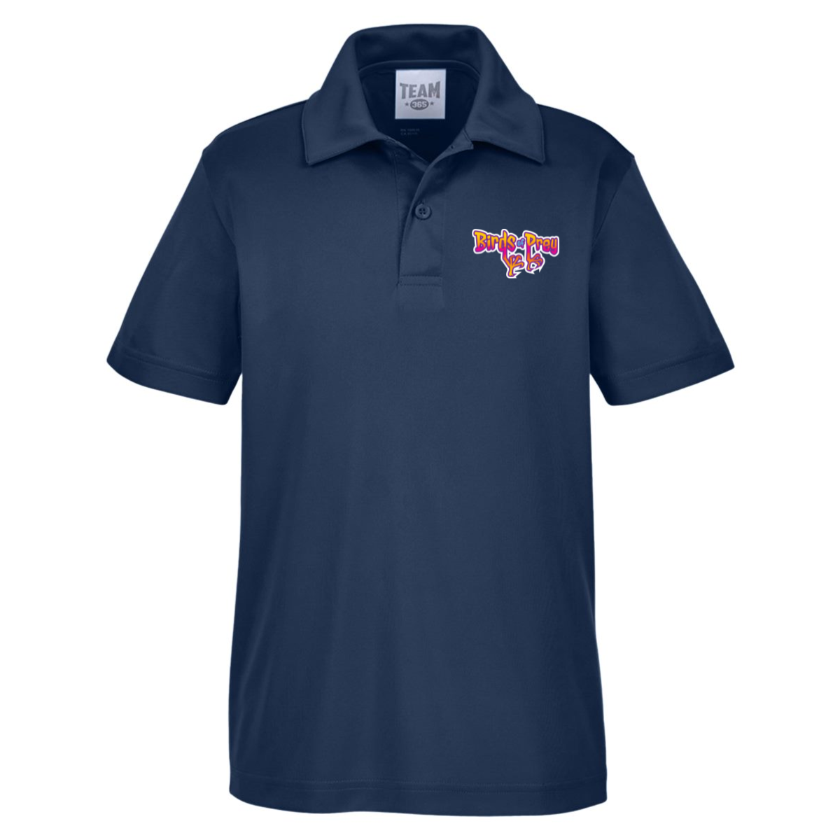 Youth Birds of Prey Team 365 Lightweight Performance Polo
