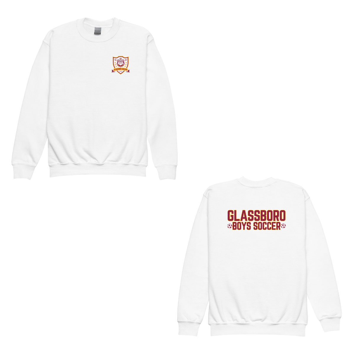 Adult Glassboro Boys Gildan Soccer Sweatshirt