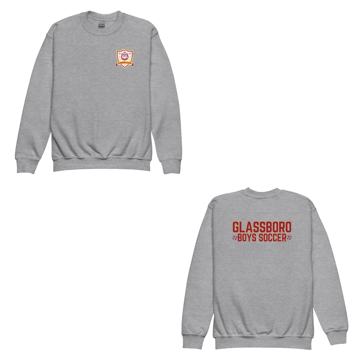 Adult Glassboro Boys Gildan Soccer Sweatshirt