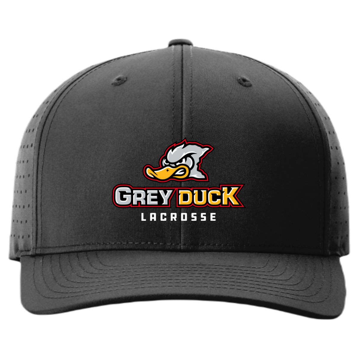 Grey Duck Laser Perforated R-Flex Cap