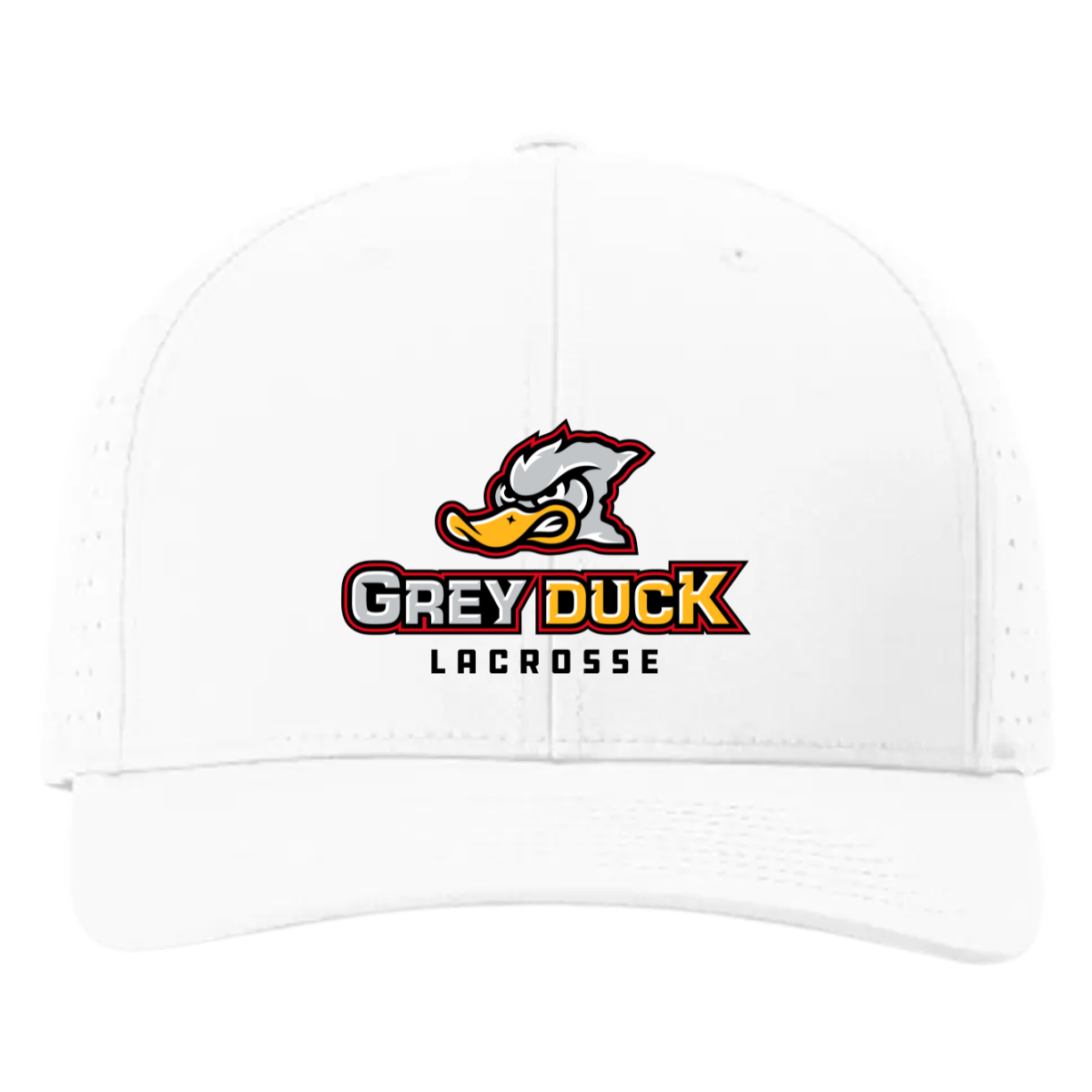 Grey Duck Laser Perforated R-Flex Cap