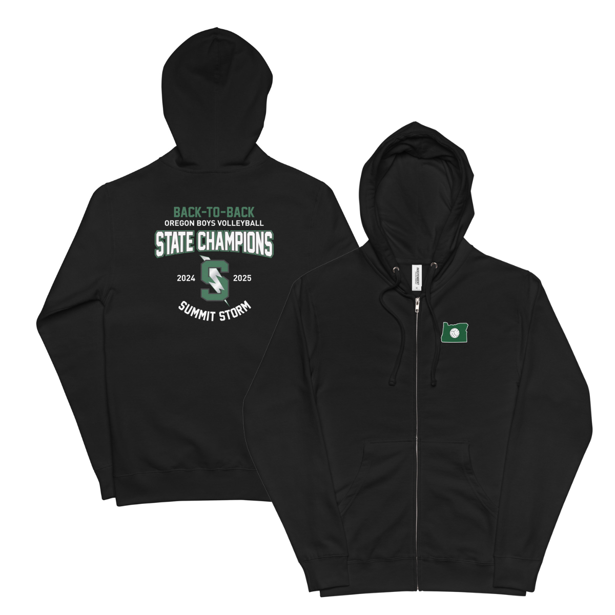 State Champions Lightweight Full-Zip Hoodie