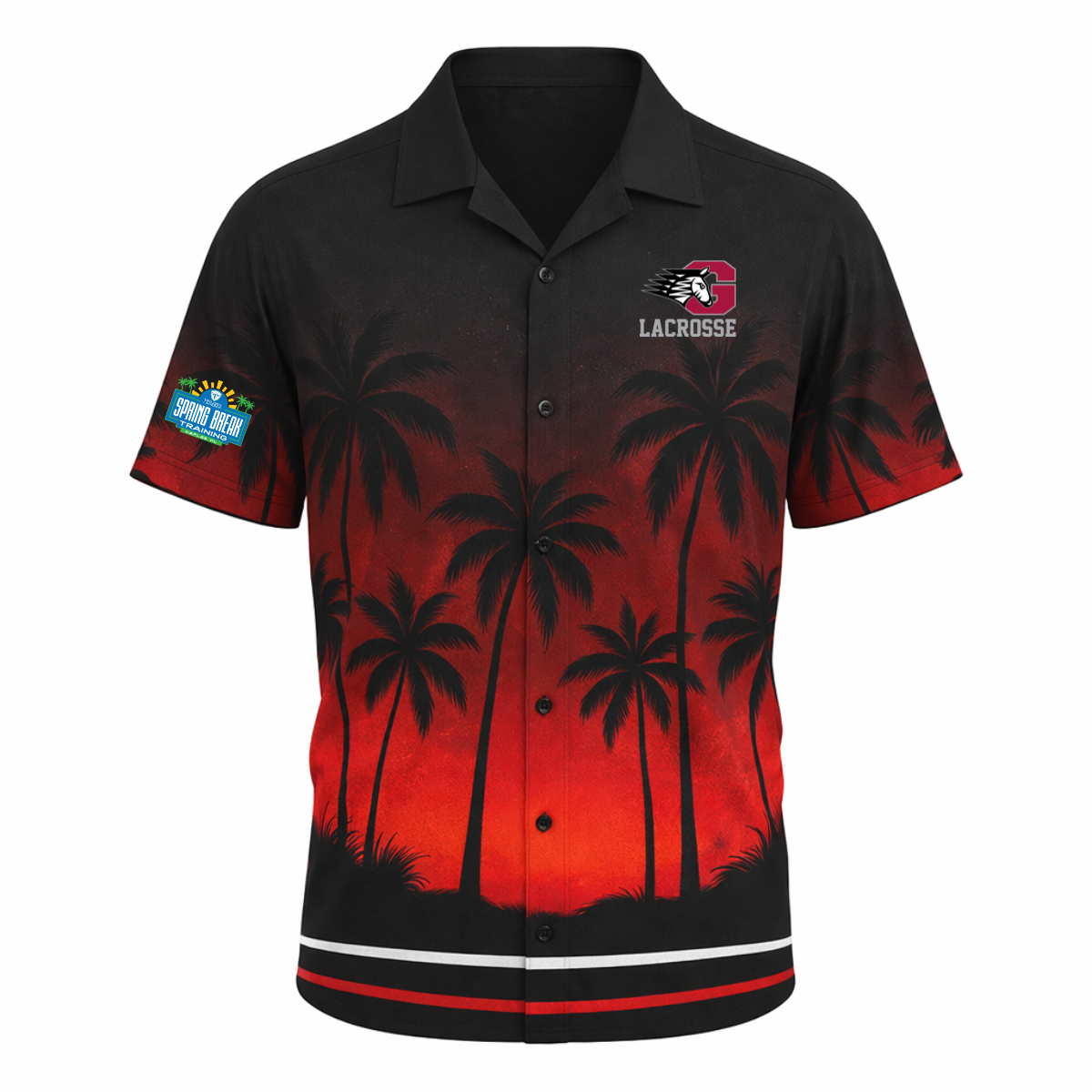 Adult Groton x Trilogy SB Hawaian Shirt