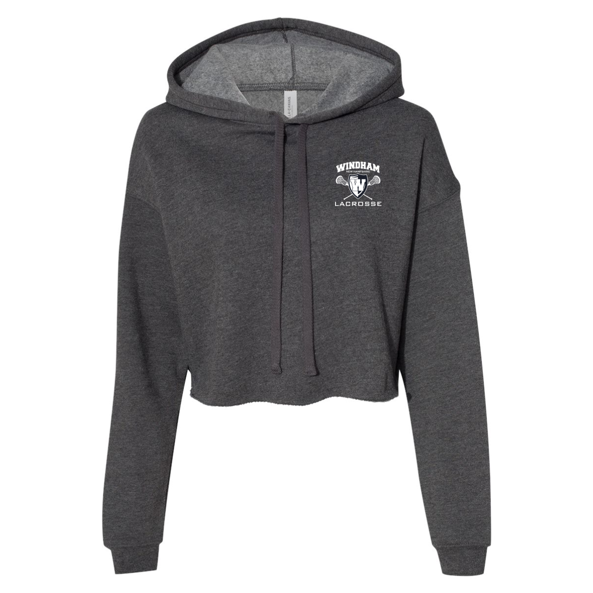 Women's Windham Lacrosse Bella + Canvas Cropped Hoodie