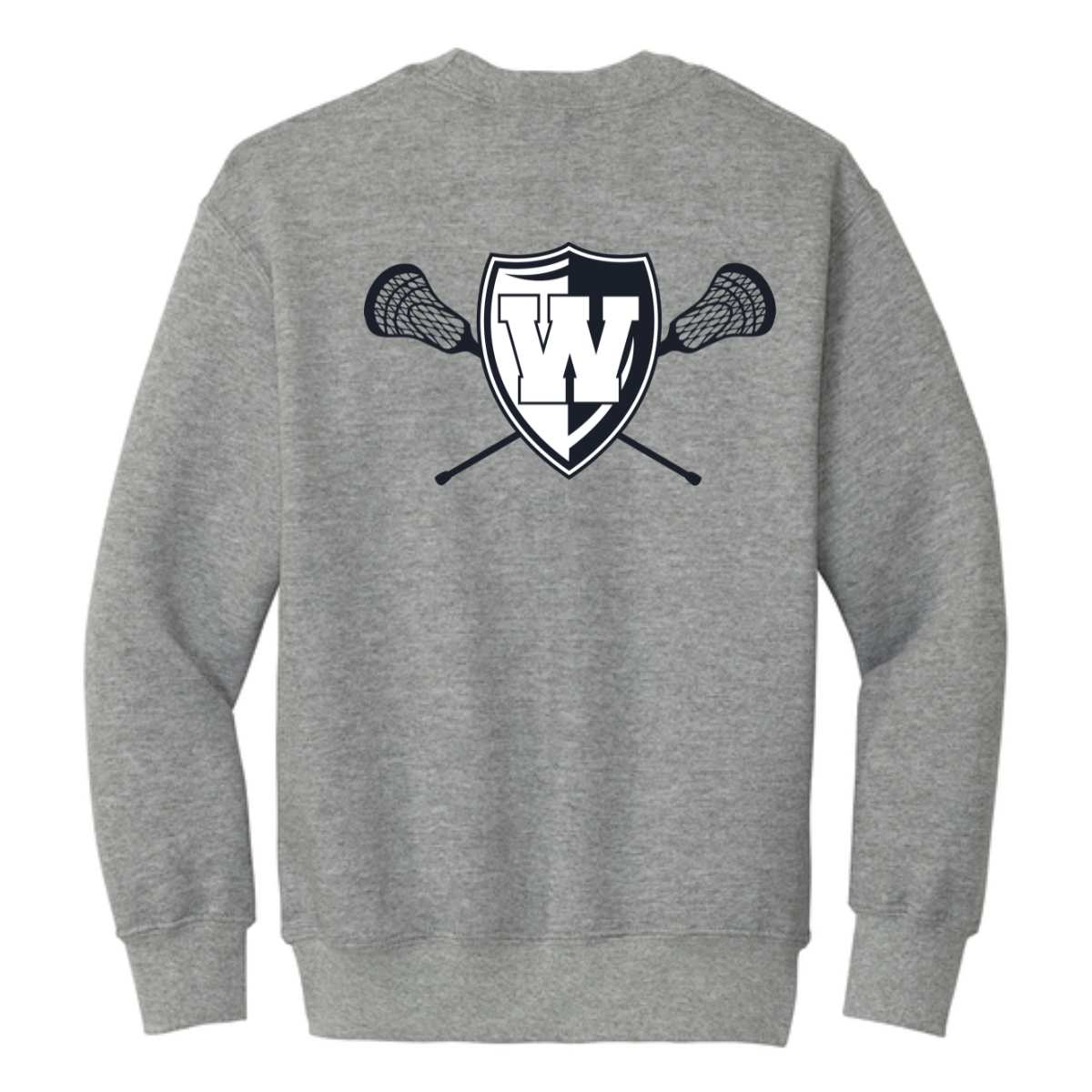 Youth Windham Lacrosse Port & Company Crewneck SweatShirt