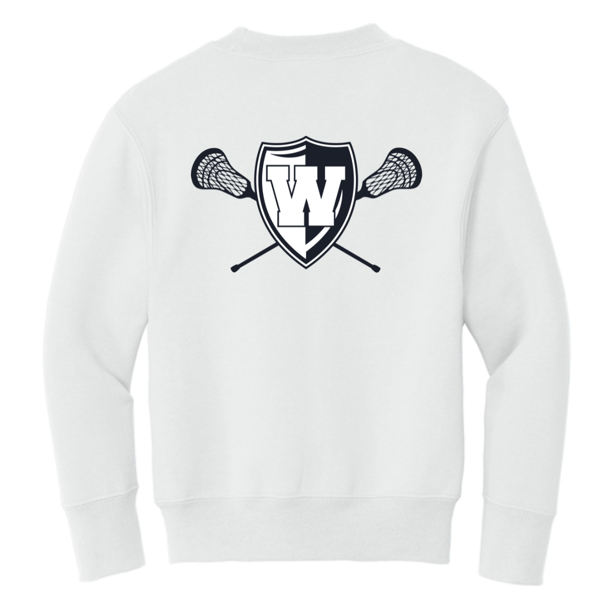 Youth Windham Lacrosse Port & Company Crewneck SweatShirt