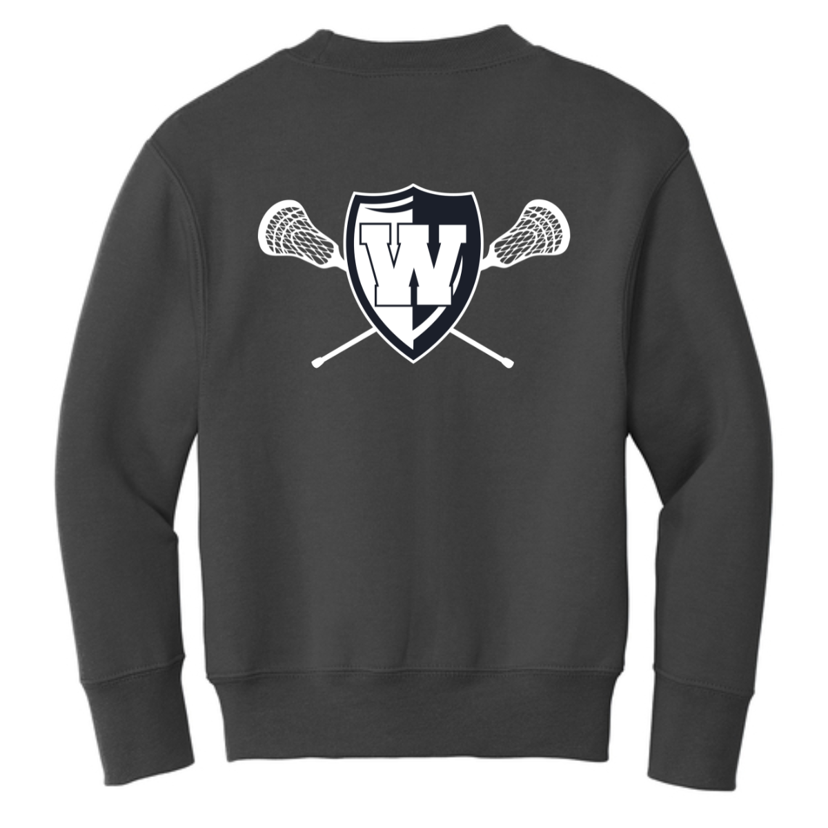 Youth Windham Lacrosse Port & Company Crewneck SweatShirt