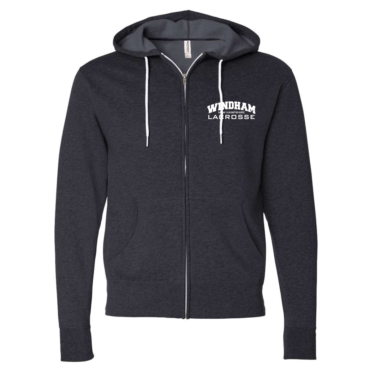 Adult Windham Lacrosse ITC Lightweight Full Zip Hoodie