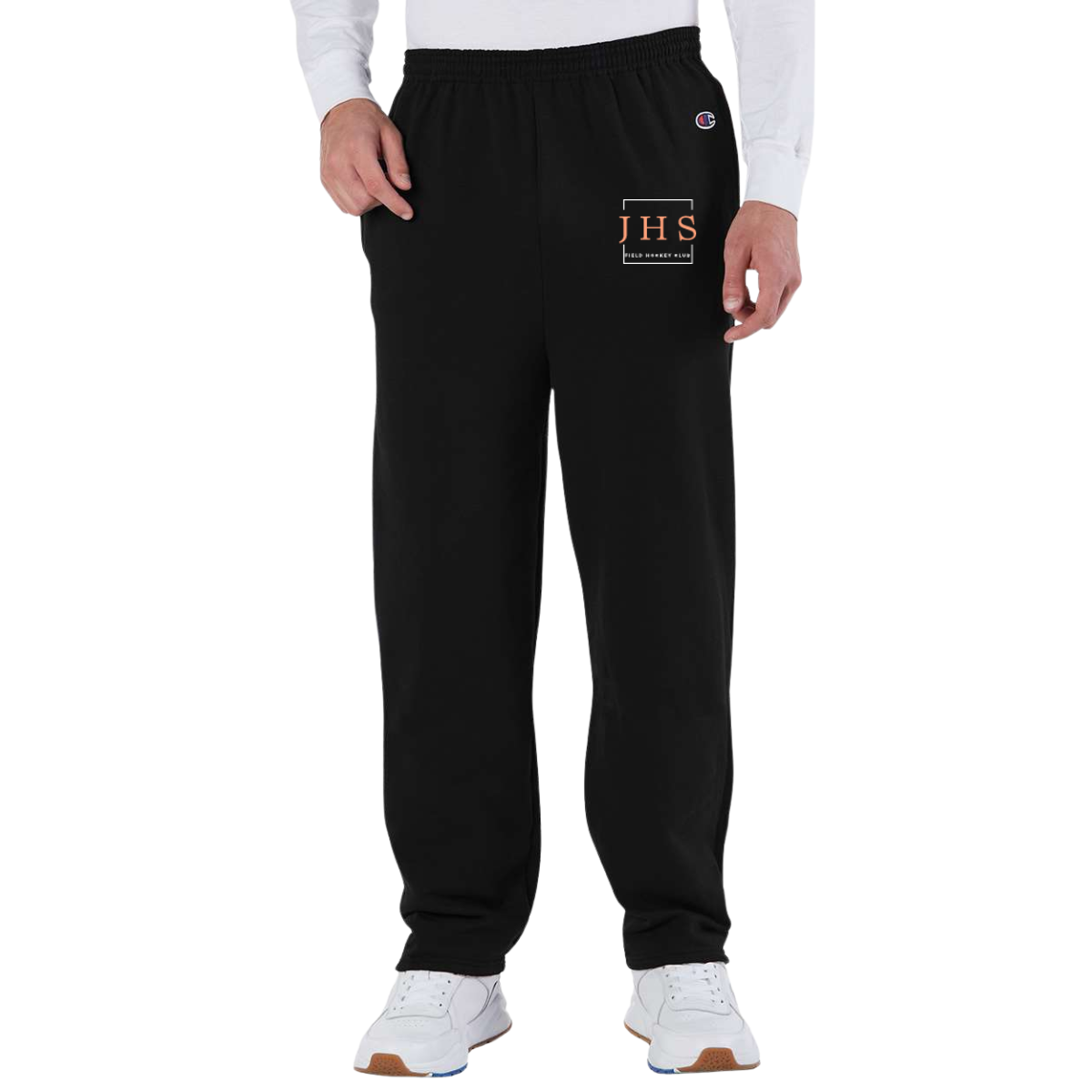 Adult Champion Powerblend Open-Bottom Pocketed Sweats
