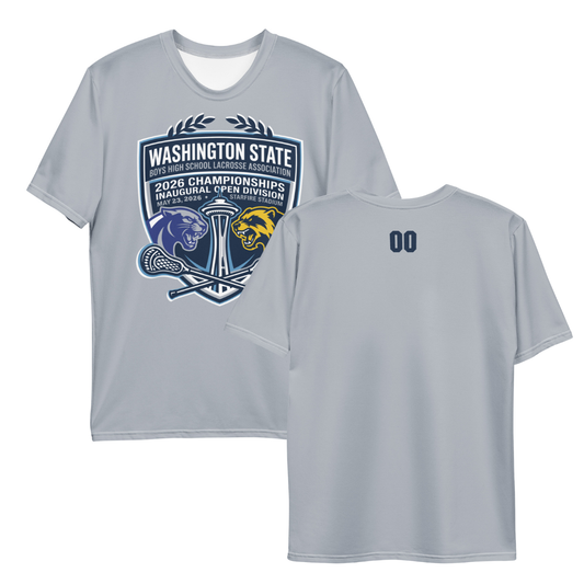 Personalizable - Adult Bellevue Lacrosse Premium Performance T-Shirt