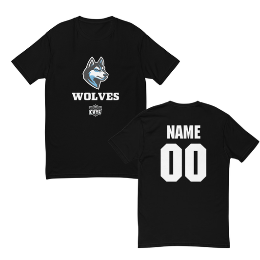 Personalizable - Adult Wolves Next Level Cotton T-Shirt