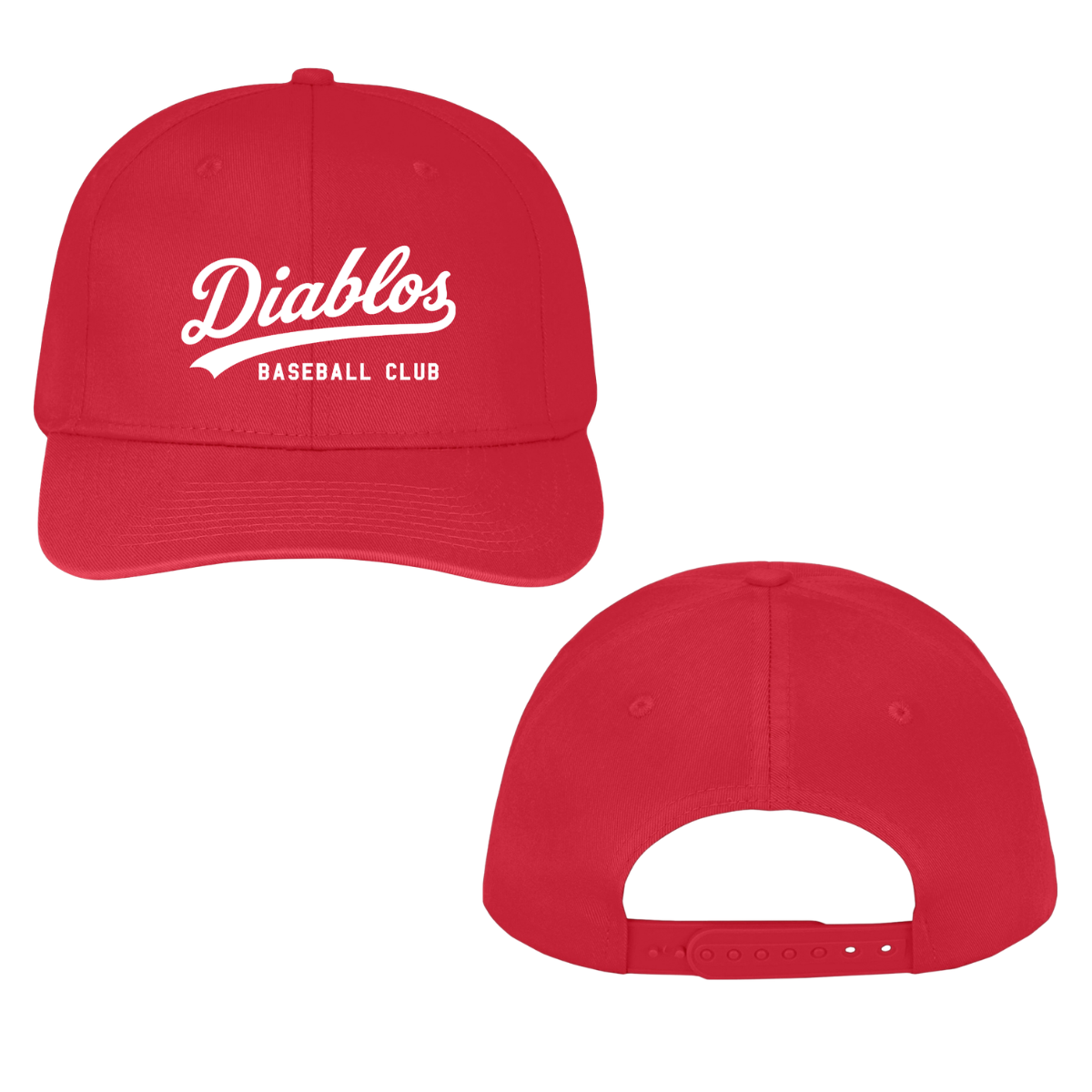 Youth Diablos Baseball Augusta Sportswear Cotton Twill Low Profile Cap
