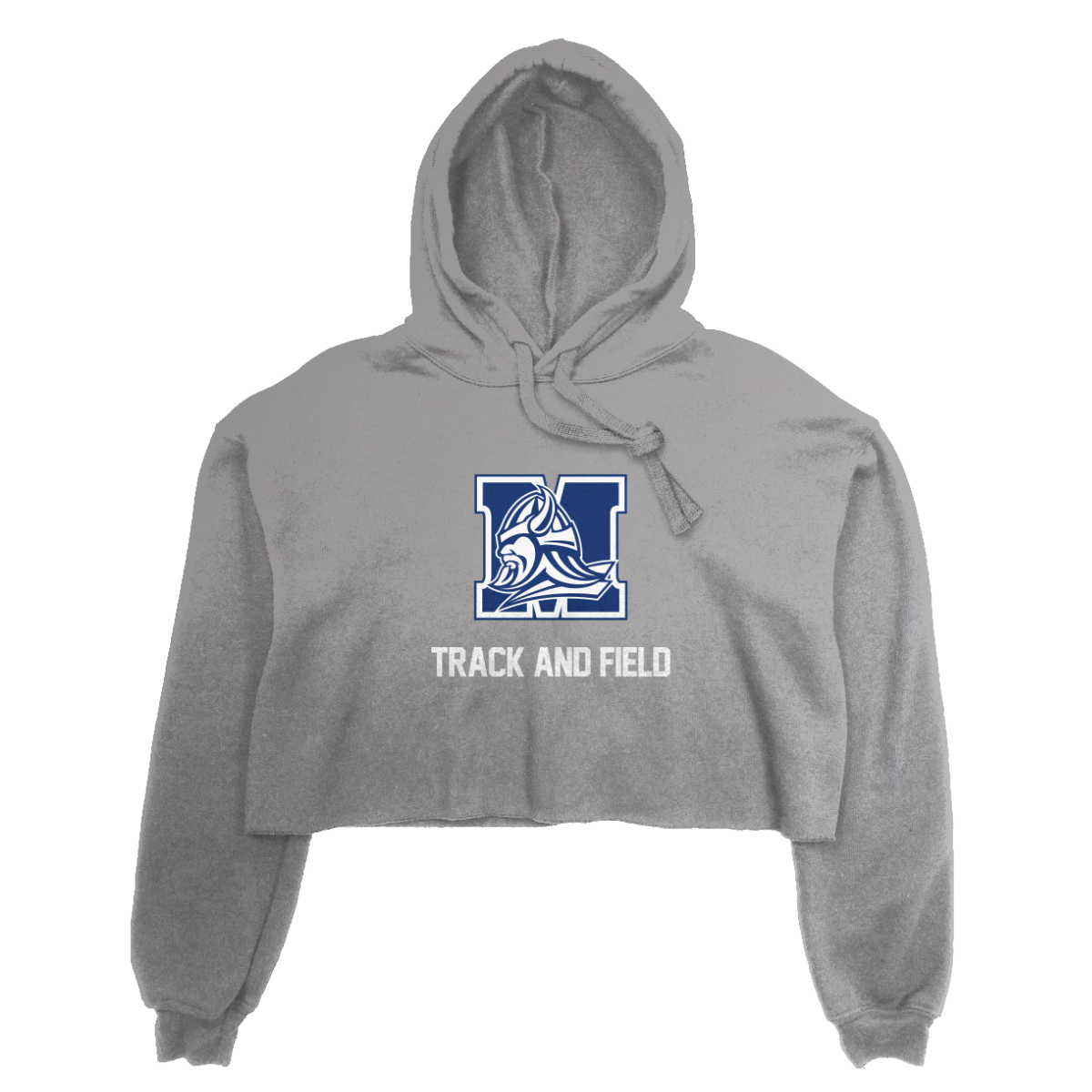 Women's Maclay Track & Field Bella + Canvas Cropped Hoodie