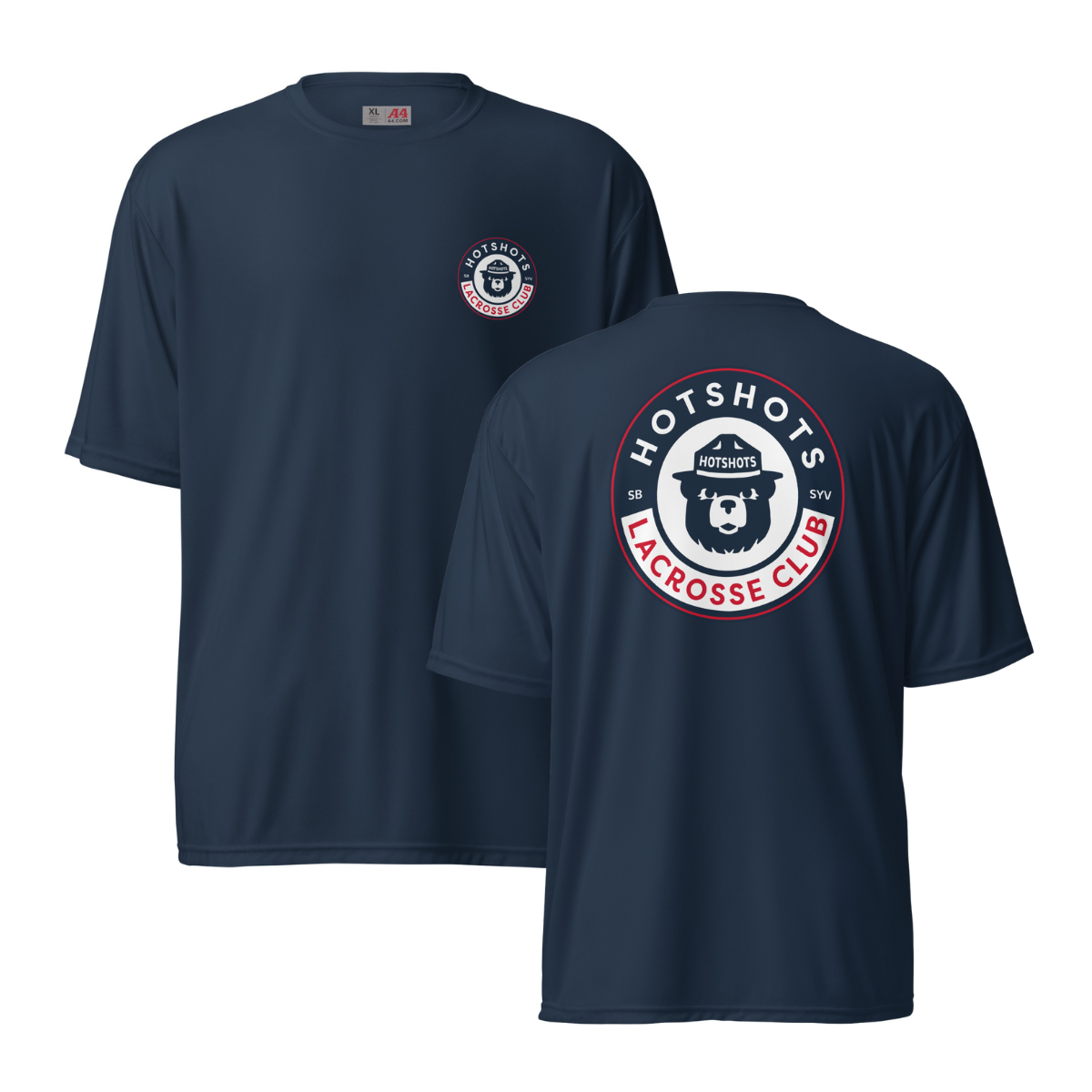 Adult Hotshots Lacrosse A4 Performance Shirt