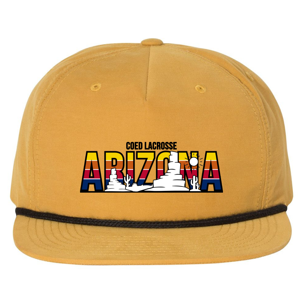 Coed Lacrosse Richardson Snapback Rope Hat