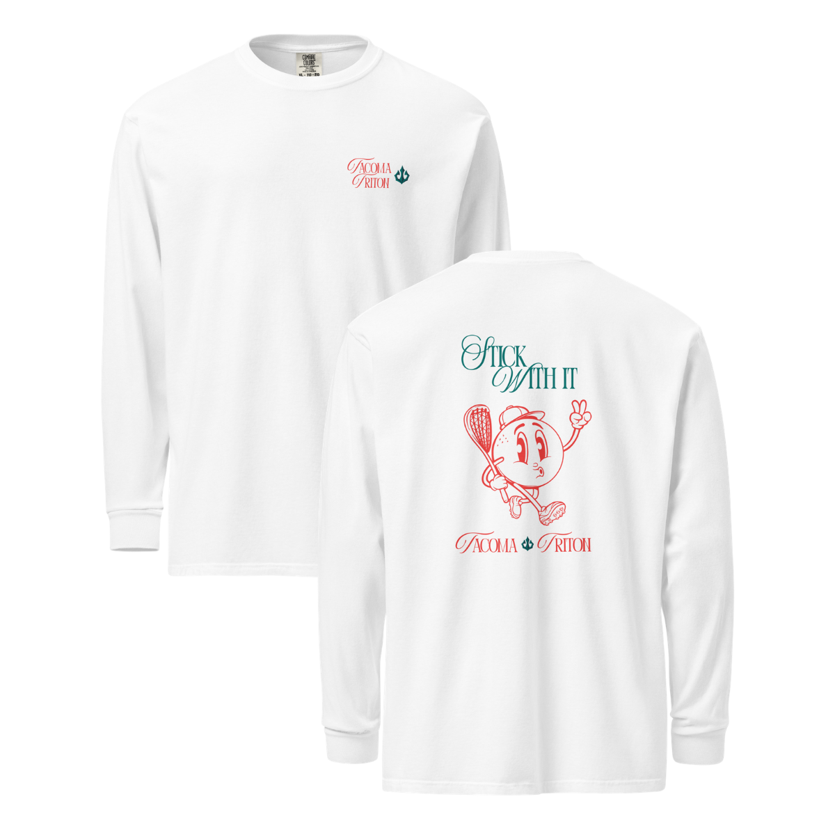 Adult Tacoma Triton Comfort Colors Long Sleeve T-Shirt
