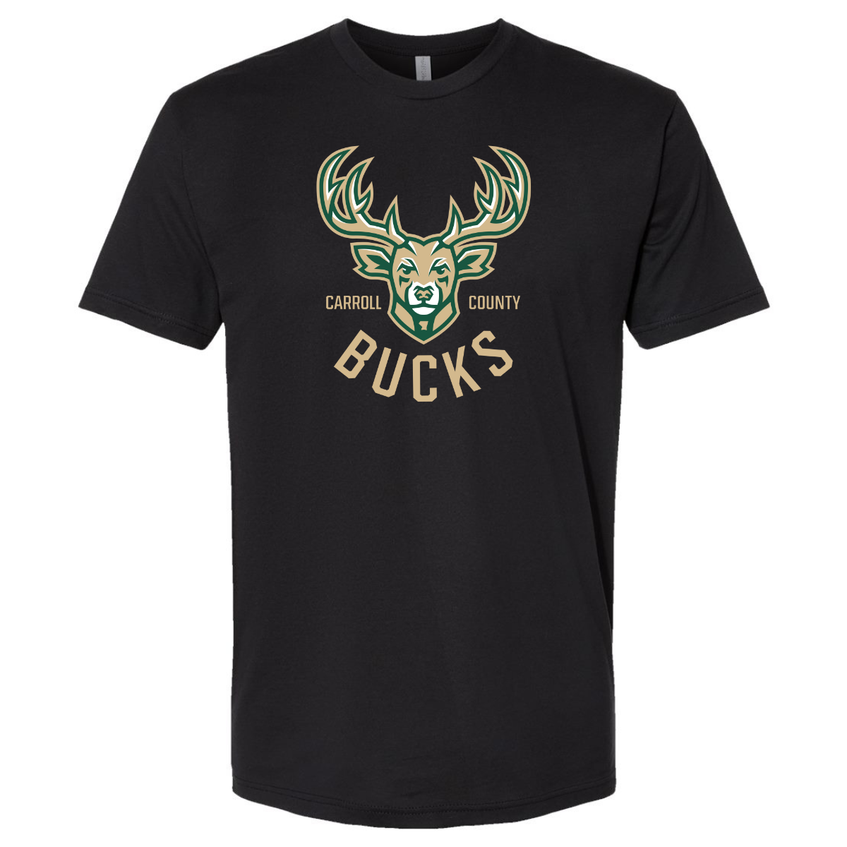 Adult Carroll County Bucks Next Level Cotton T-Shirt