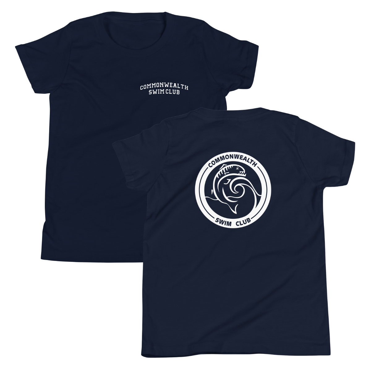 Youth Commonwealth Swim Club Bella + Canvas Staple Tee