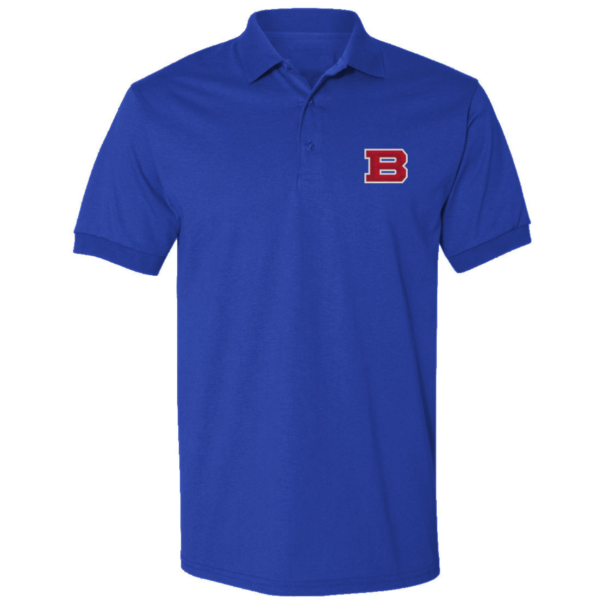 Adult Bartlett HS Lacrosse Gildan Dryblend Polo