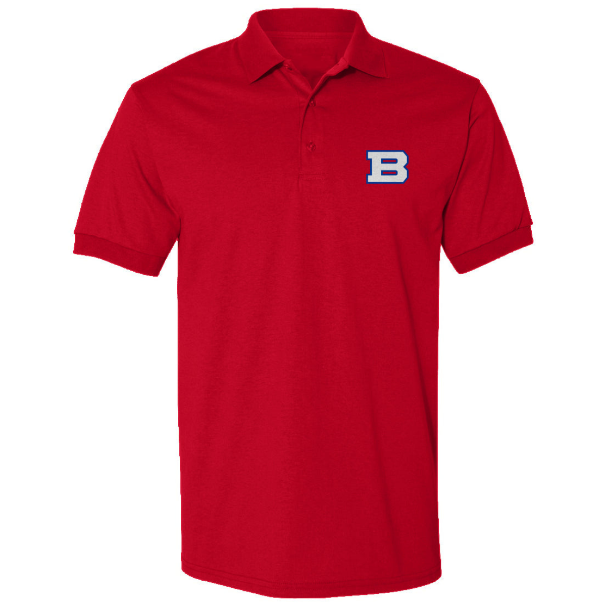 Adult Bartlett HS Lacrosse Gildan Dryblend Polo