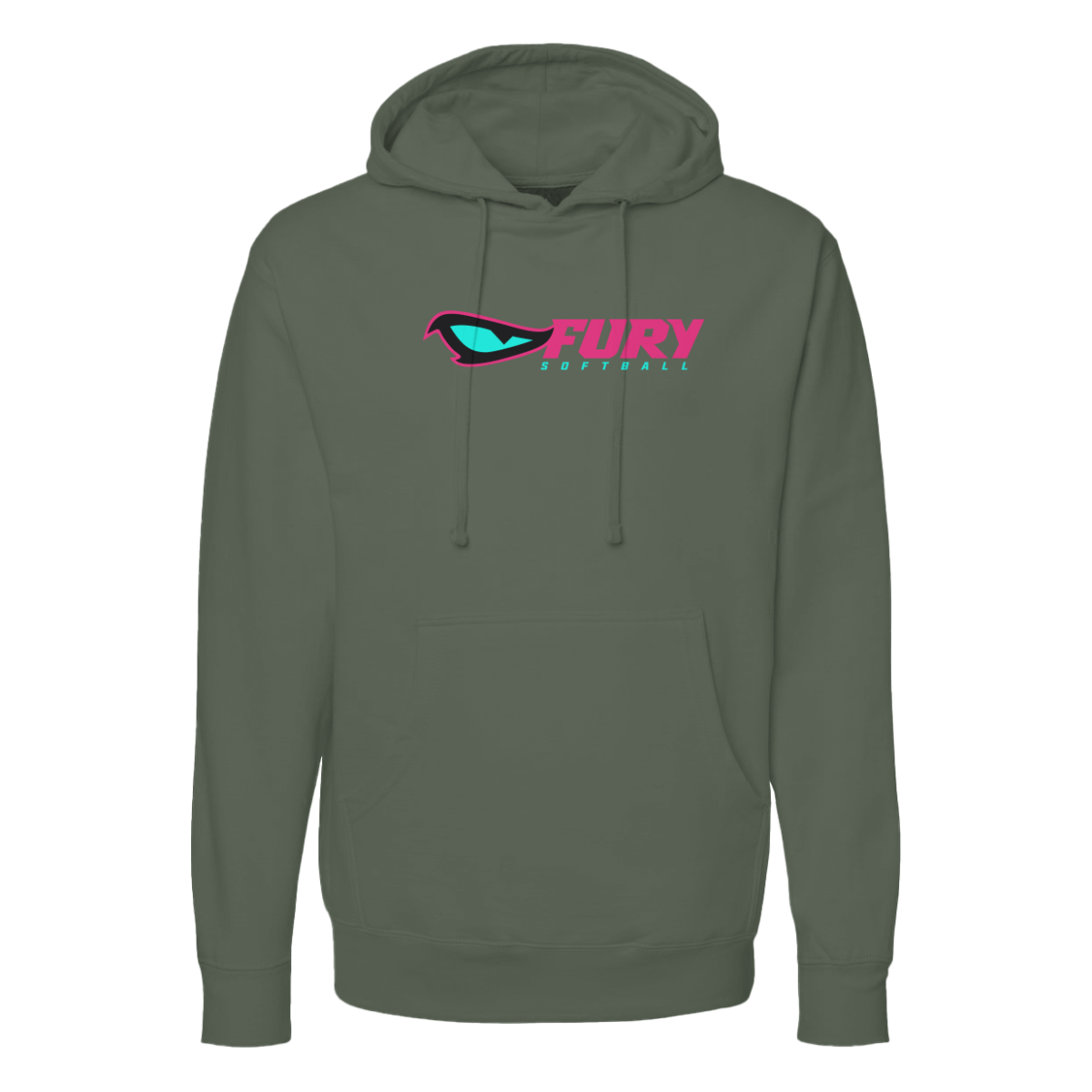 Adult Fury Softball Midweight Hoodie