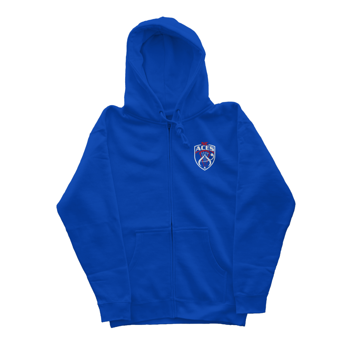 Adult NC Aces Independent Zip Hoodies