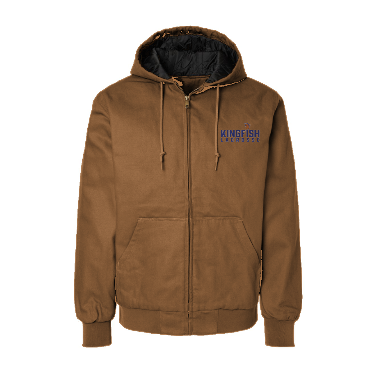 Adult Kingfish Lacrosse Canvas Workwear Jacket