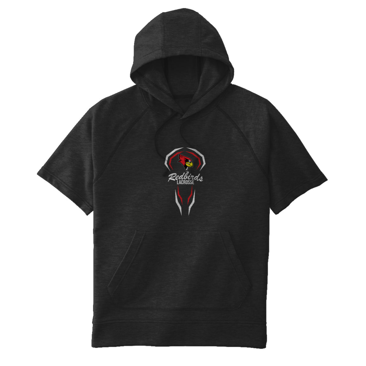 Adult ISU Lacrosse Sport-Tek Tri-Blend SS Hoodie