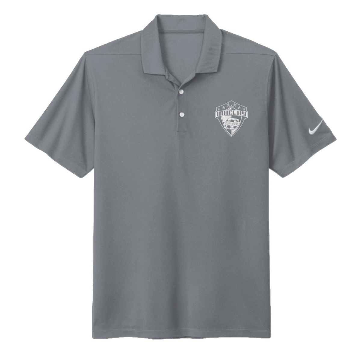 Adult Maclay Soccer Nike Dri-FIT Micro Pique 2.0 Polo
