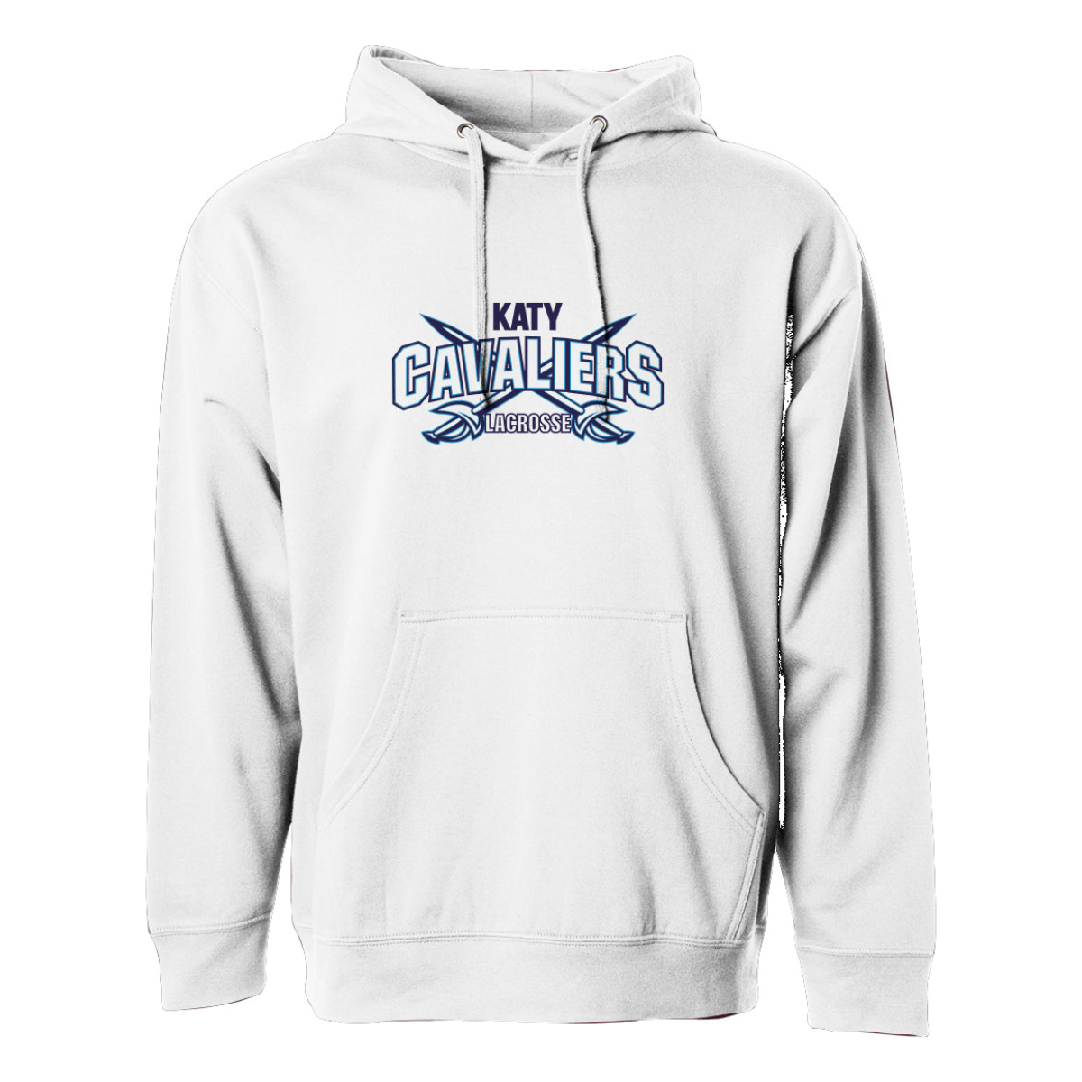 Adult Katy Cavaliers Lacrosse Midweight Pullover Hoodie