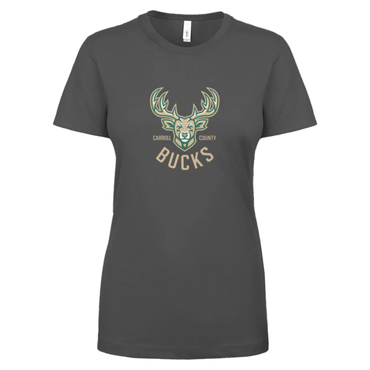 Women's CC Bucks Next Level Ideal Crew T-Shirt