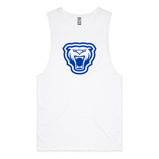 Adult Bartlett HS Lacrosse AS Colour Athlete Tank Top