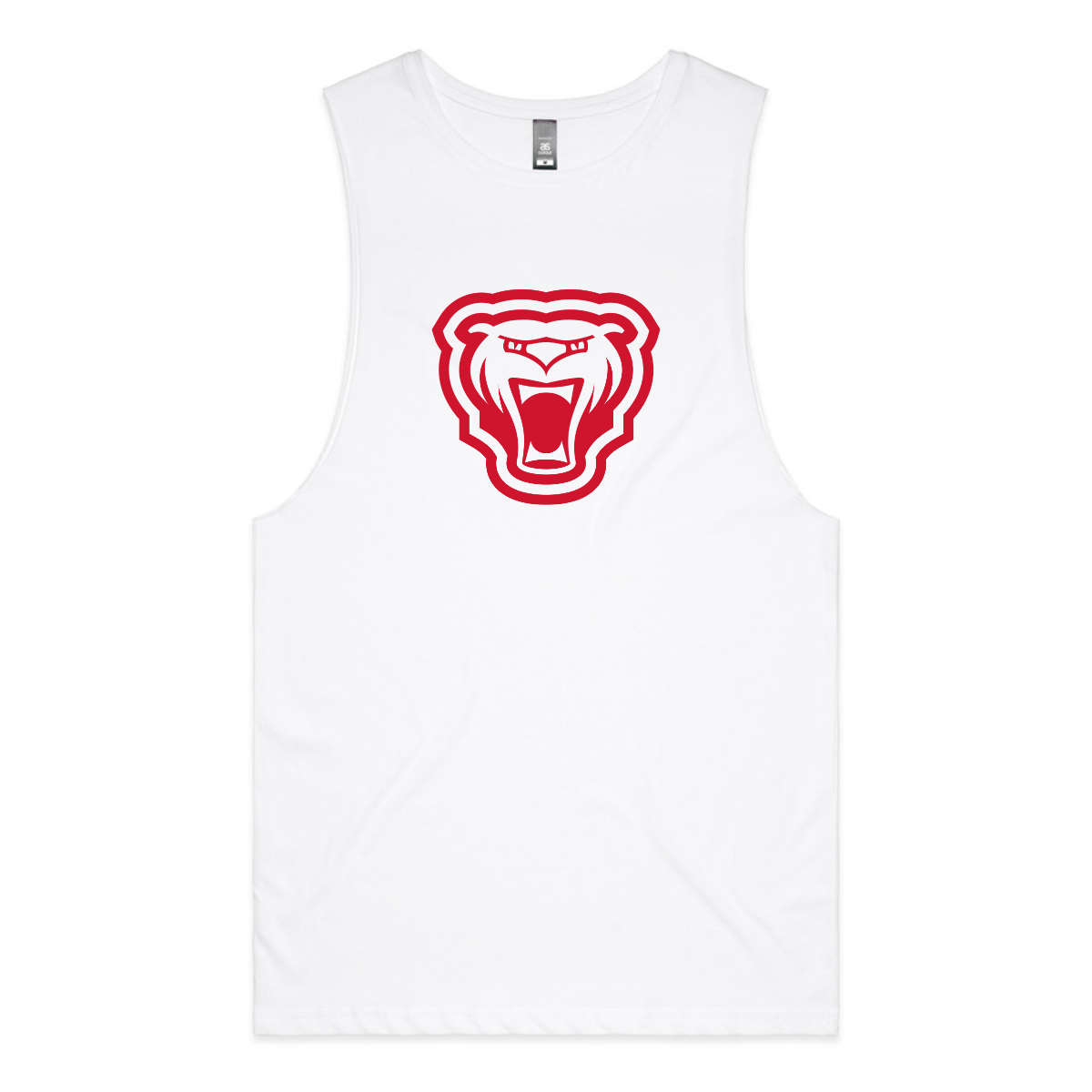 Adult Bartlett HS Lacrosse AS Colour Athlete Tank Top