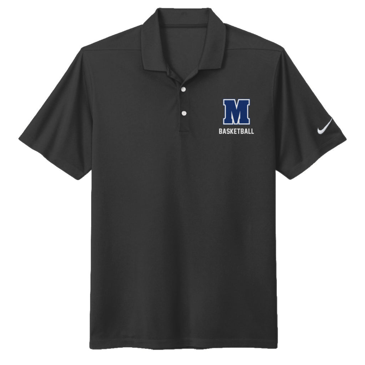 Adult Maclay Basketball Nike Dri-FIT Micro Pique 2.0 Polo