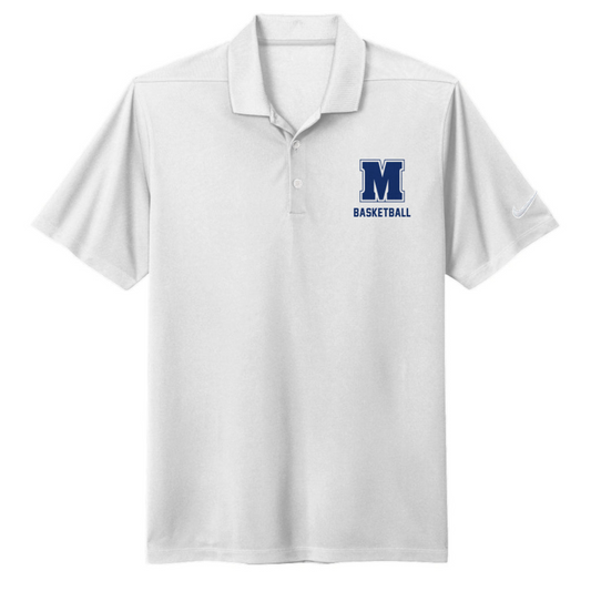 Adult Maclay Basketball Nike Dri-FIT Micro Pique 2.0 Polo