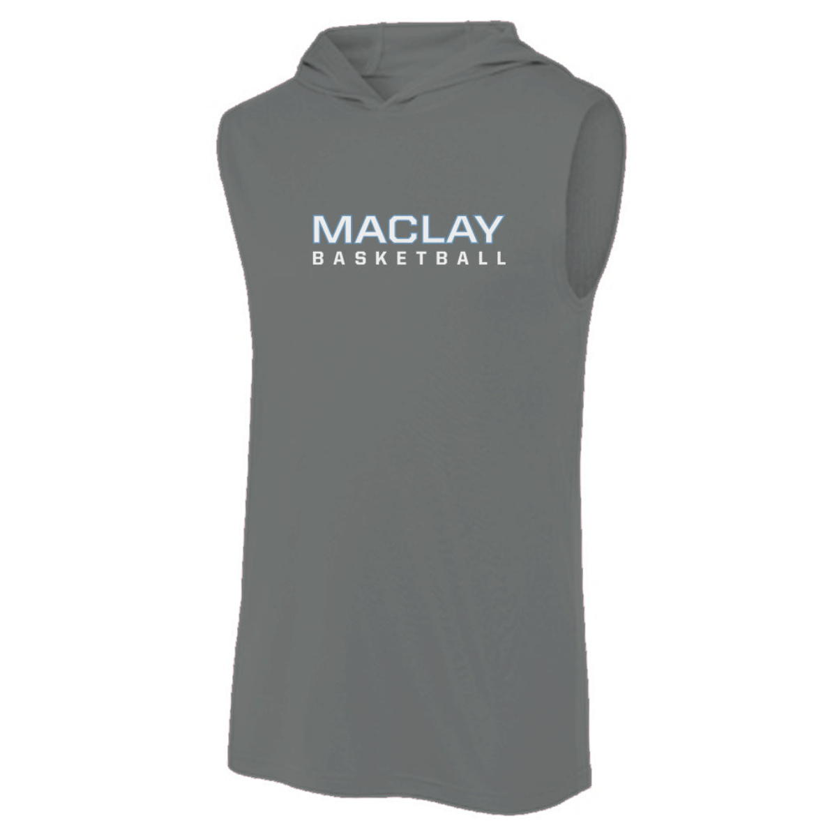 Adult Maclay Basketball Sport-Tek Competitor Sleeveless Hoodie