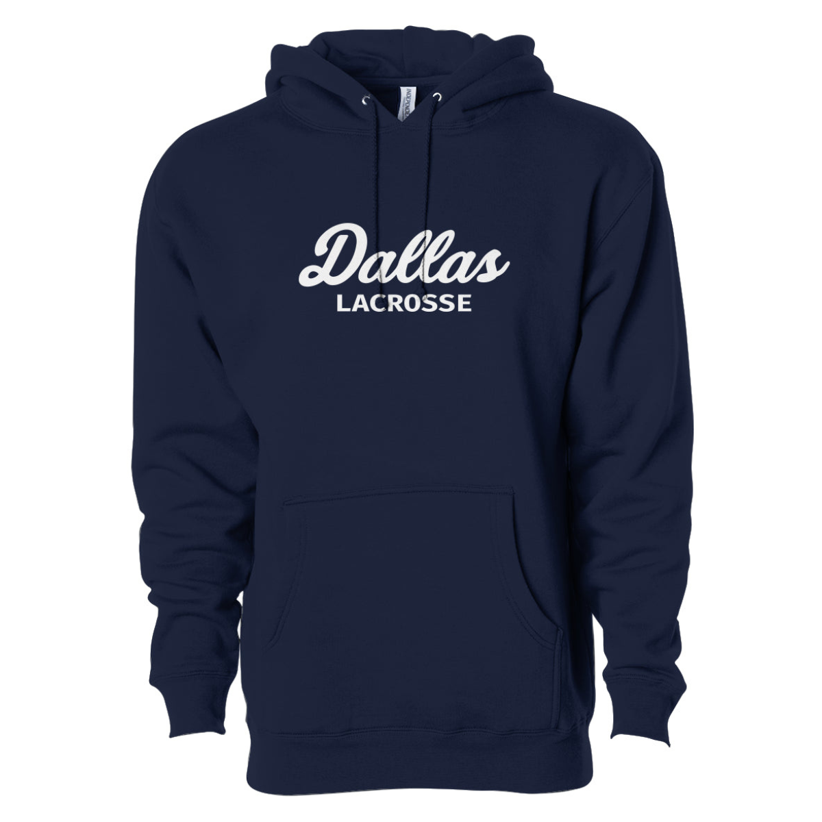 Adult SMU Lacrosse Heavyweight Pullover Hoodie
