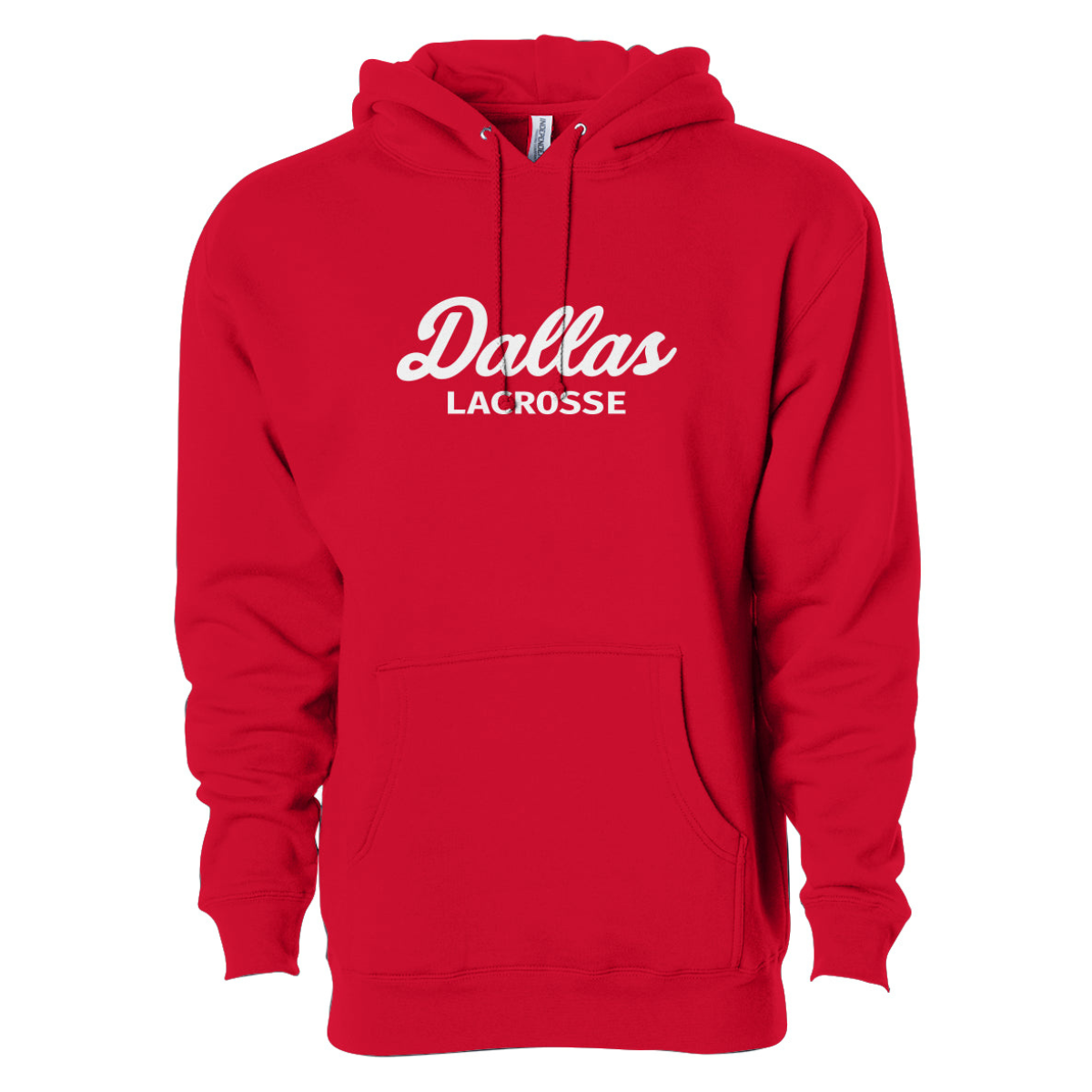 Adult SMU Lacrosse Heavyweight Pullover Hoodie