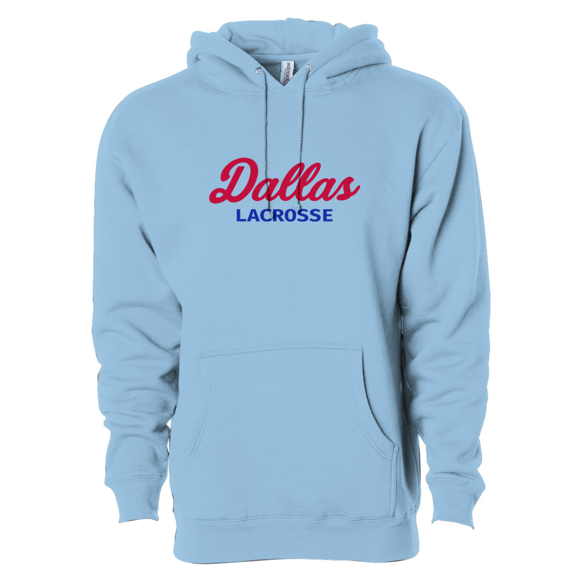 Adult SMU Lacrosse Heavyweight Pullover Hoodie