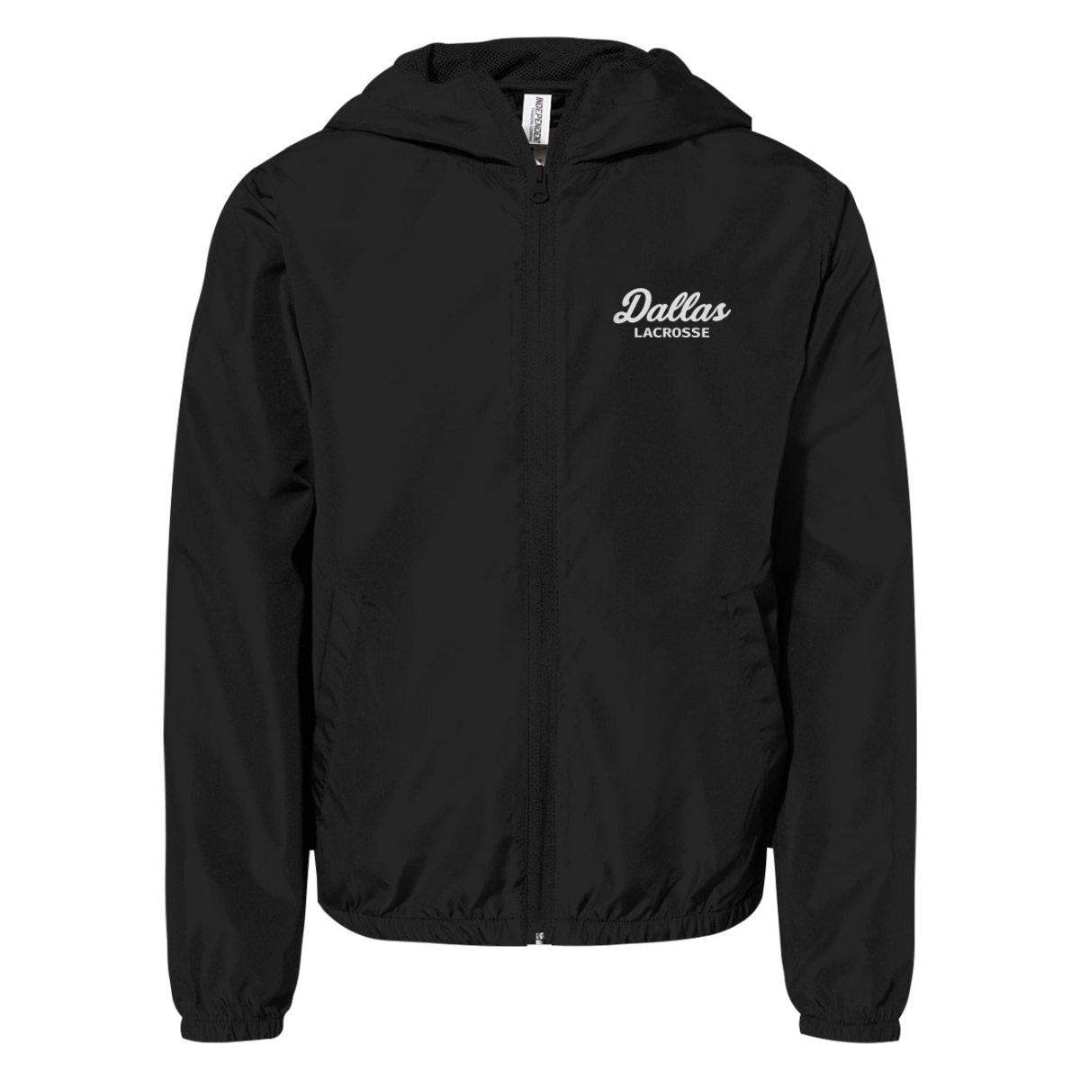 Youth SMU Lacrosse Lightweight Windbreaker Full-Zip Jacket