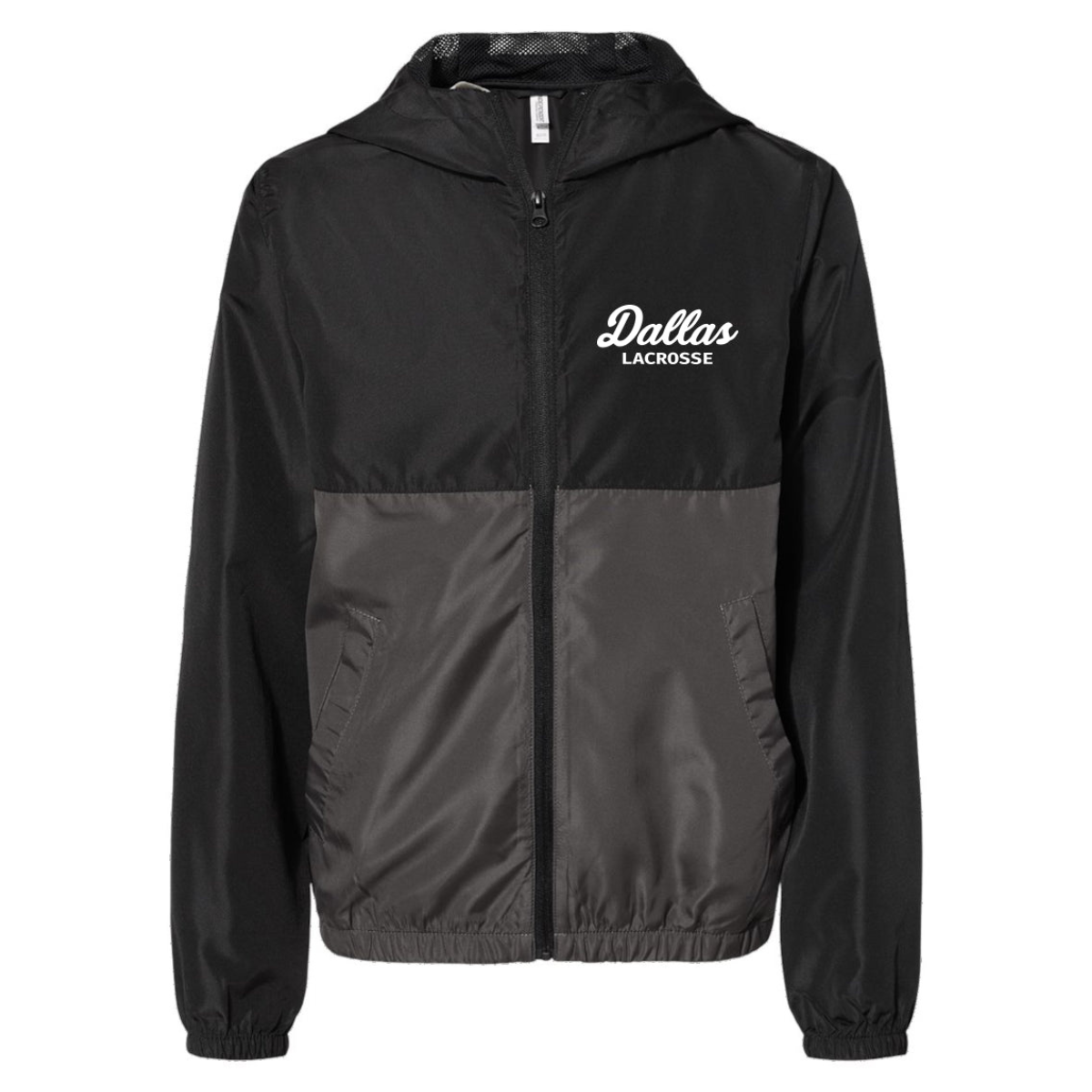 Youth SMU Lacrosse Lightweight Windbreaker Full-Zip Jacket