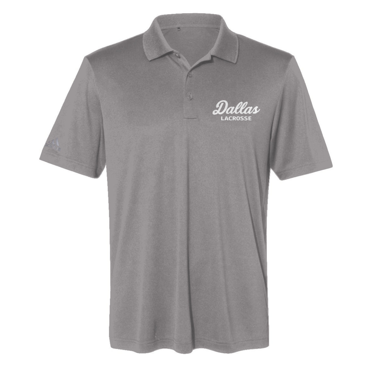 Adult SMU Lacrosse Adidas Performance Polo