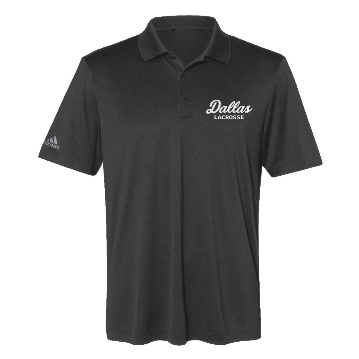 Adult SMU Lacrosse Adidas Performance Polo