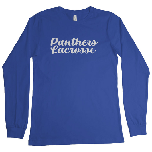 Adult Bartlett HS Lacrosse Bella + Canvas Long Sleeve Tee