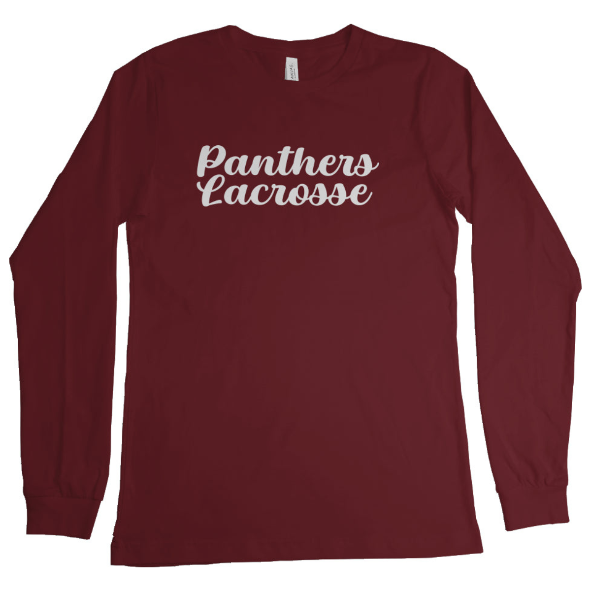 Adult Bartlett HS Lacrosse Bella + Canvas Long Sleeve Tee