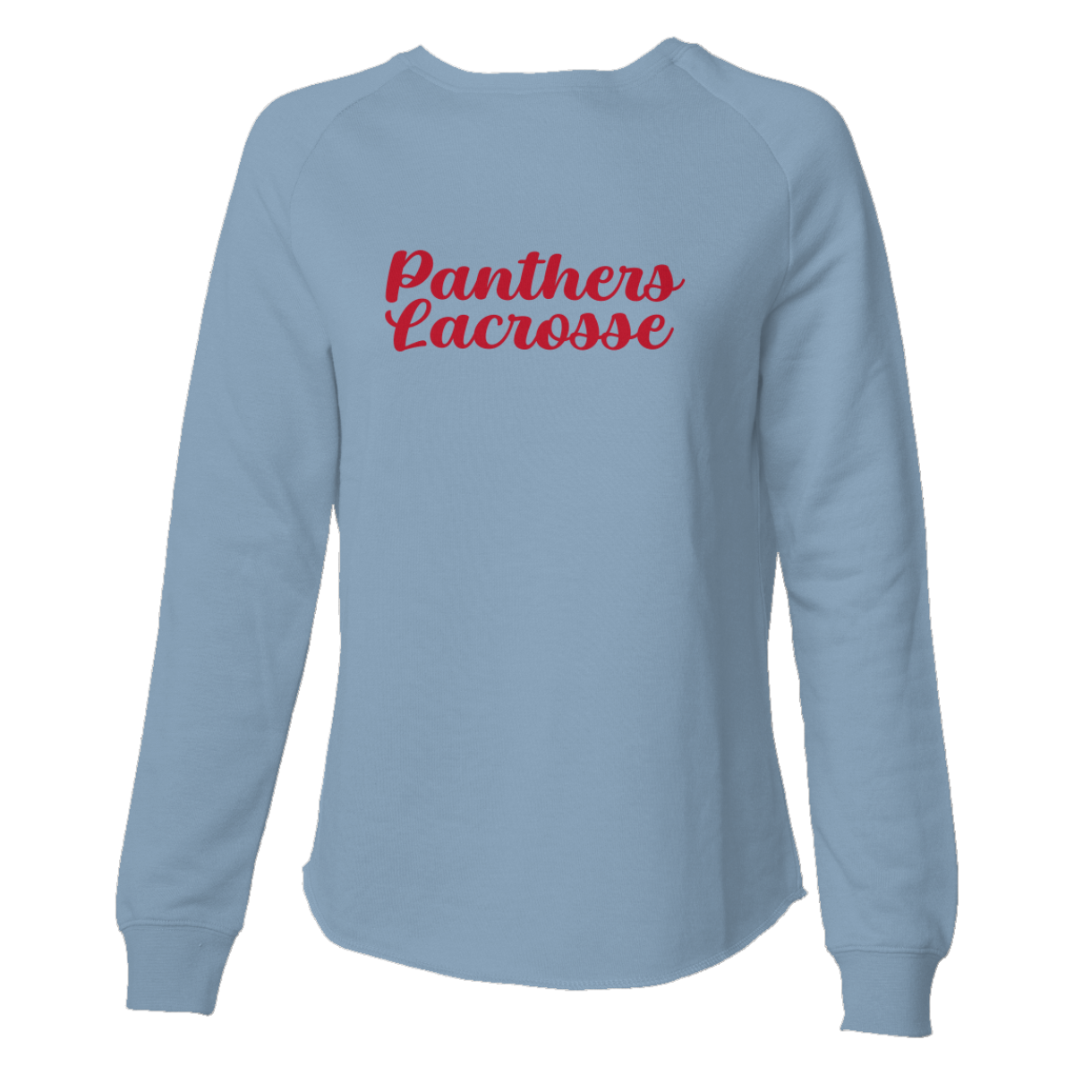 Women's Bartlett HS Lacrosse Wave Wash Crewneck Sweatshirt