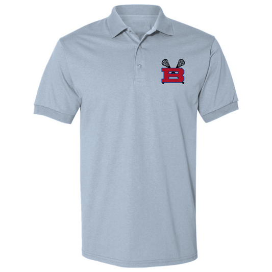 Adult Bartlett HS Lacrosse Gildan Dryblend Polo